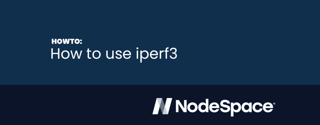 How to test networks with iperf3